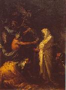 Salvator Rosa, L ombre de Samuel apparaissant a Saul chez la pythonisse d Endor.